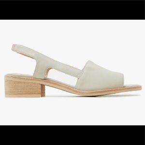 Intentionally Blank EMAT sandals, Bone